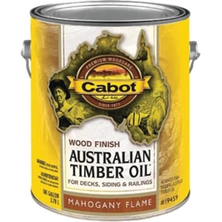 Cabot Cabot 81007 1 Gallon; Mahogany Flame Australian Timber Oil Wood Finish; Reduced Water 80351810077